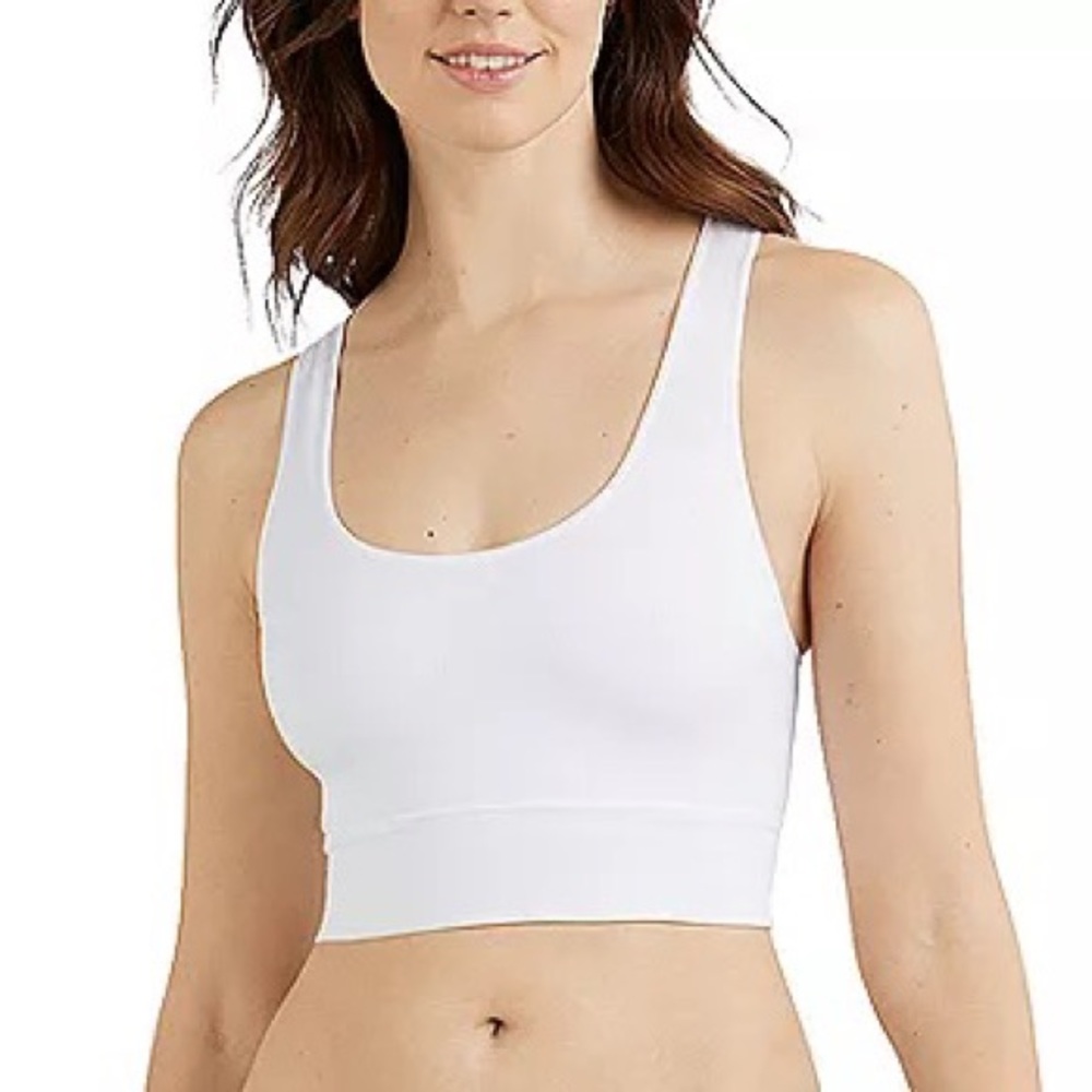 SALE NWT Wireless Seamless Crop Bralette Top in Brown Sparrow - Picture 6 of 9